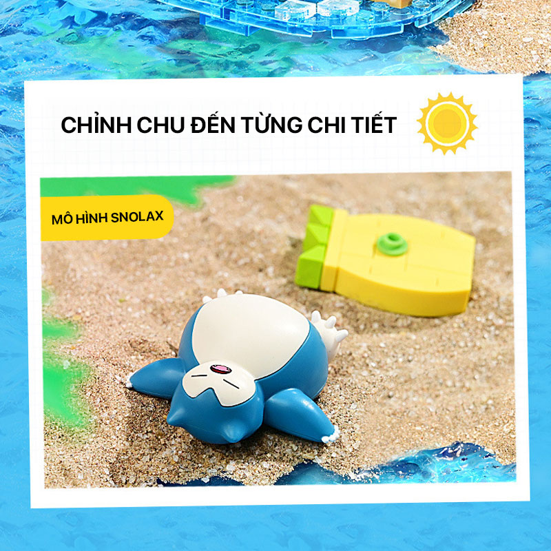 Mô hình lắp ghép - Snorlax K2024 2